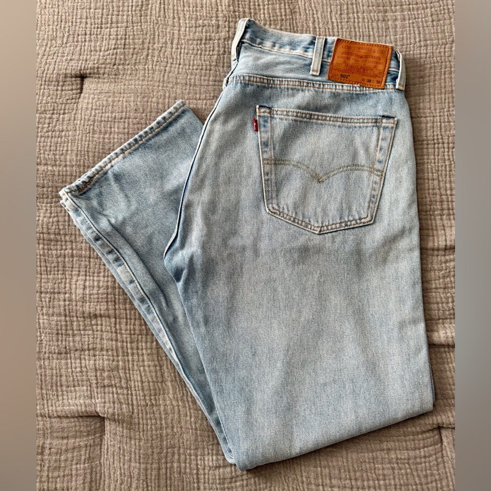 Levi's 501 Light Blue Men's Jeans